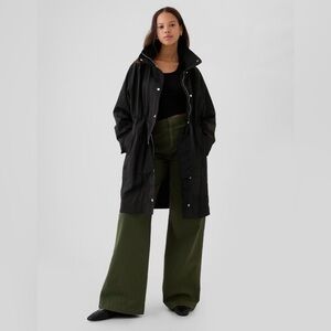 BRAND NEW GAP Nylon Parka, Black
